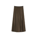 Women's High-Waisted Slimming Pleated Skirt