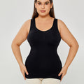 Women's Stretch Cotton Camisole with Built-In Shelf Bra