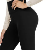 Women's High-Waisted Velvet-Lined Thermal Leggings