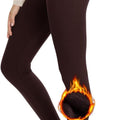 Women's High-Waisted Velvet-Lined Thermal Leggings