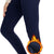 Women's High-Waisted Velvet-Lined Thermal Leggings