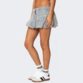 Women's High-Waisted Retro Denim Skirt with Pockets